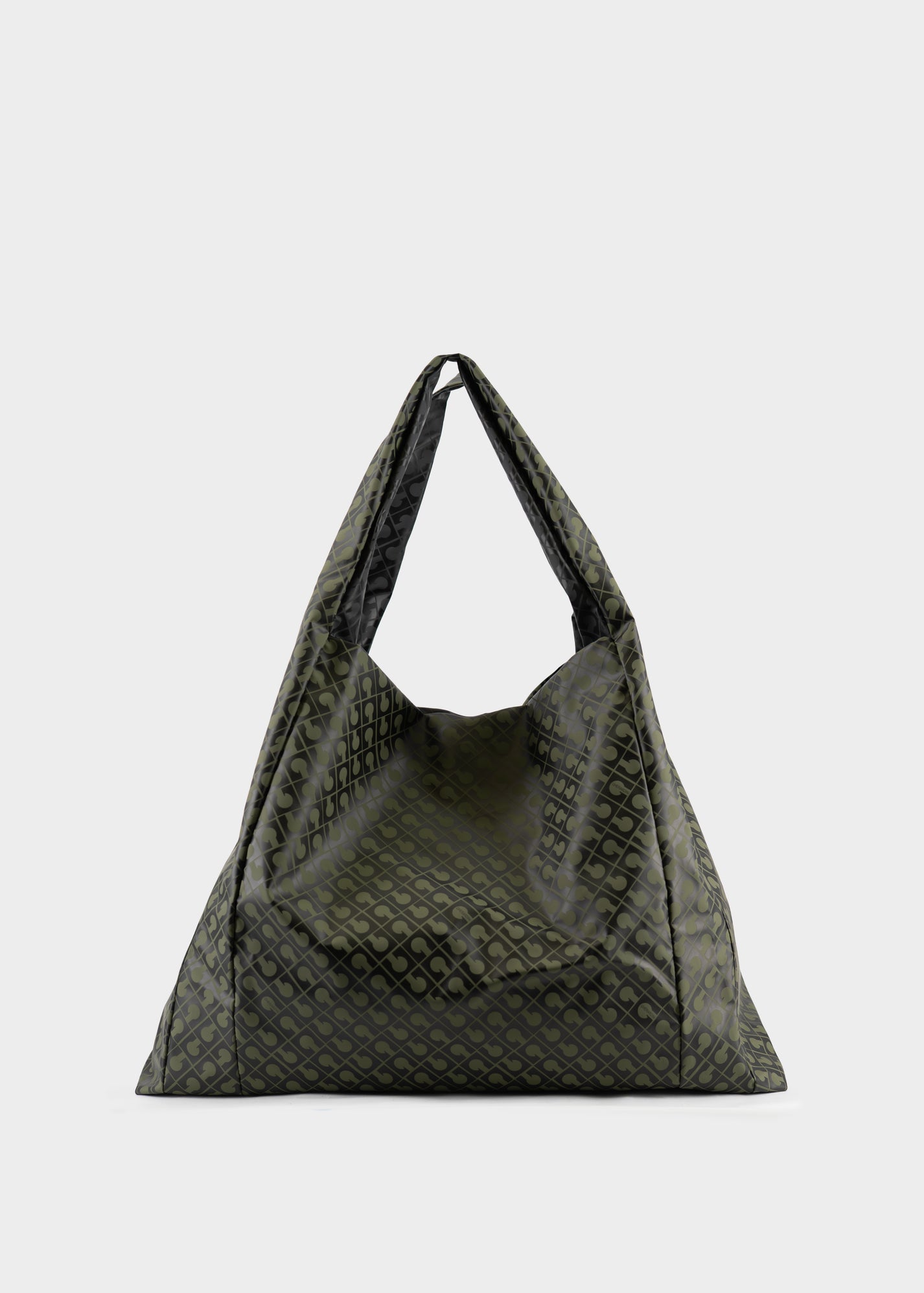 Borsa Reversibile Oversized in Forest