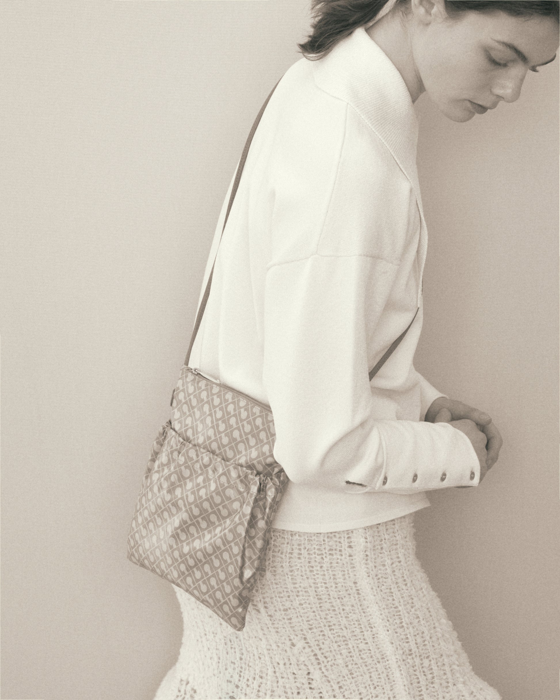 Borsa Piccola a Tracolla in Corallo