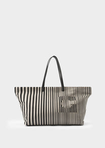 Borsa Tote Grande in Jacquard