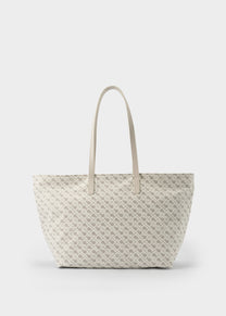 Large Shopper in Softy Cocount White