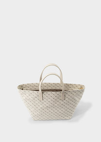 Medium Shopper in Softy Cocount White