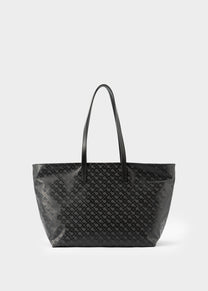 Large Shopper in Softy Black