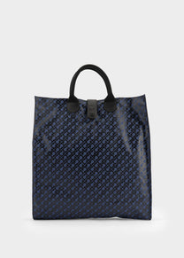 Foldable Shopper Bag in Softy Black