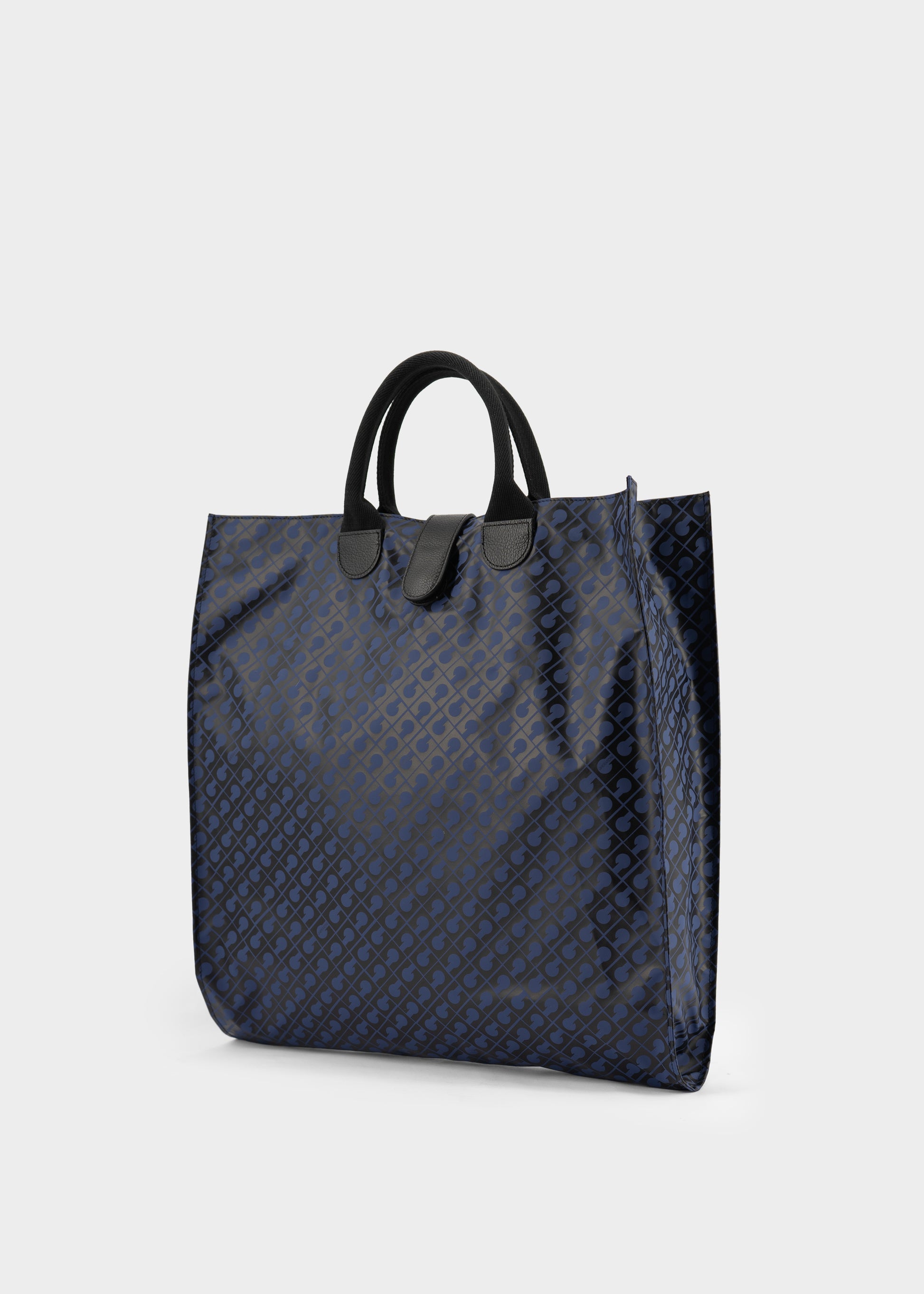 Foldable Shopper Bag in Softy Black