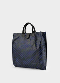 Foldable Shopper Bag in Softy Black