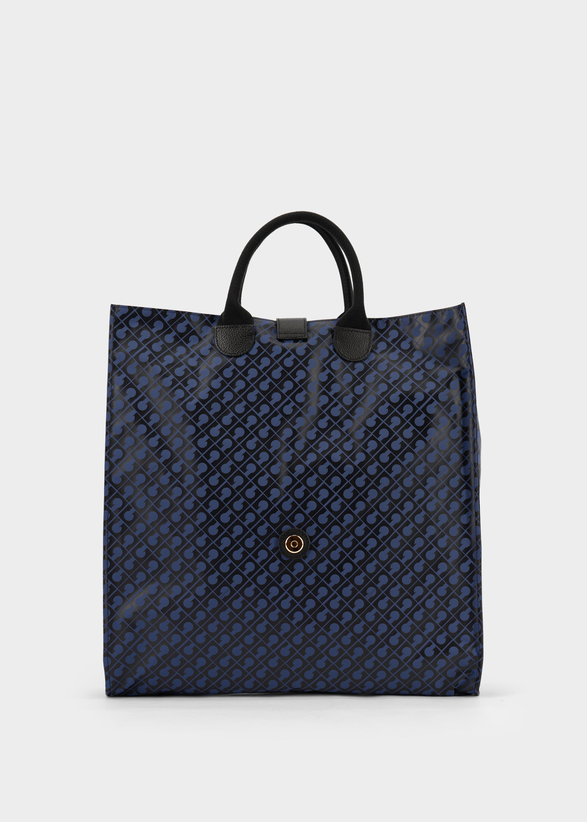 Foldable Shopper Bag in Softy Black