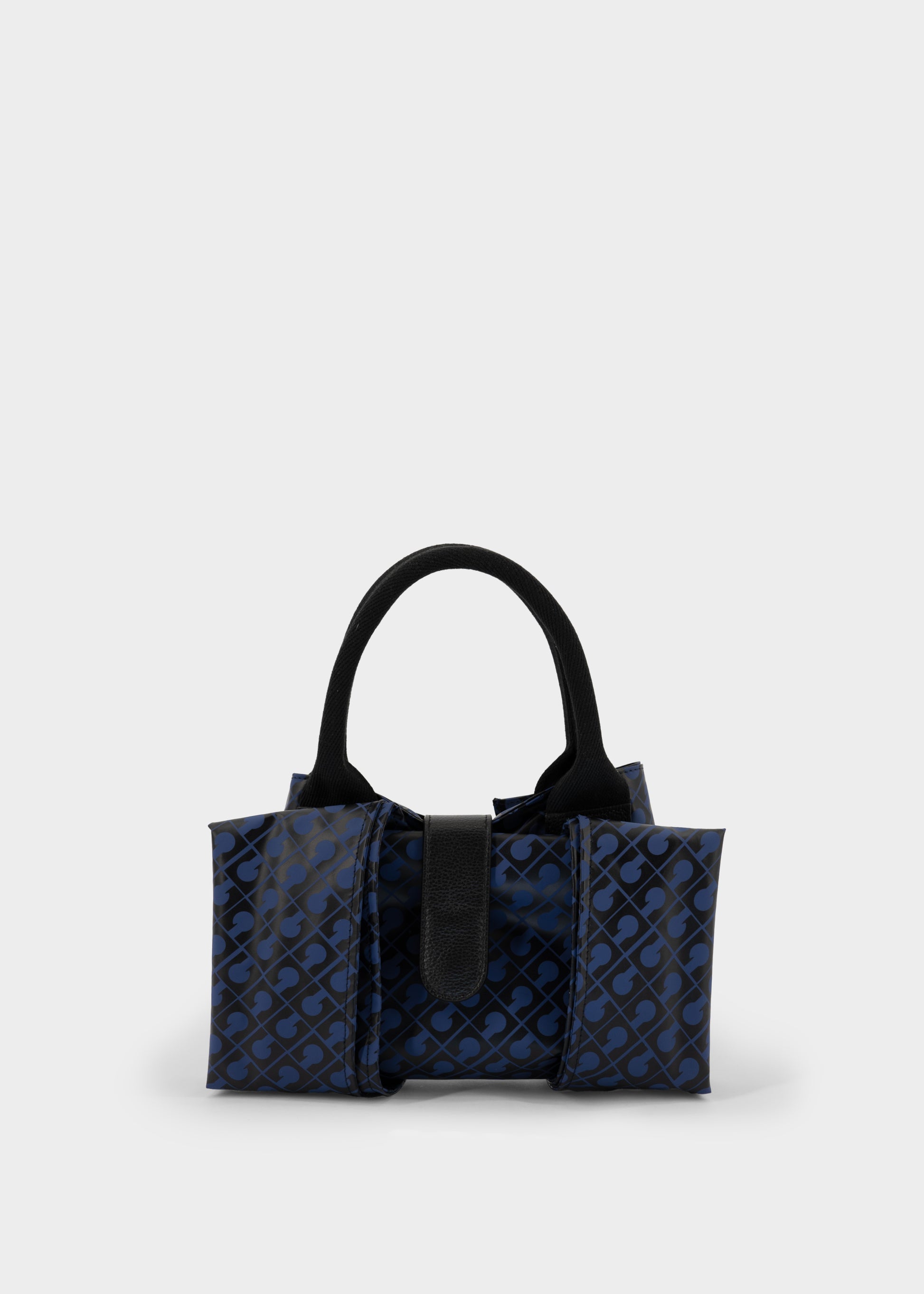 Foldable Shopper Bag in Softy Black