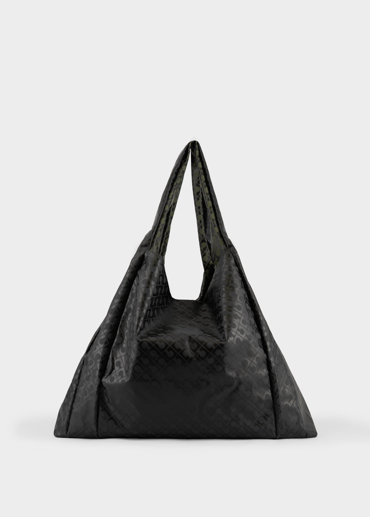 Borsa Reversibile Oversized in Forest