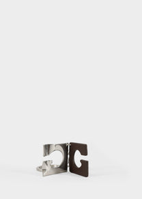 Portachiavi &#39;G&#39; in Dark Chocolate