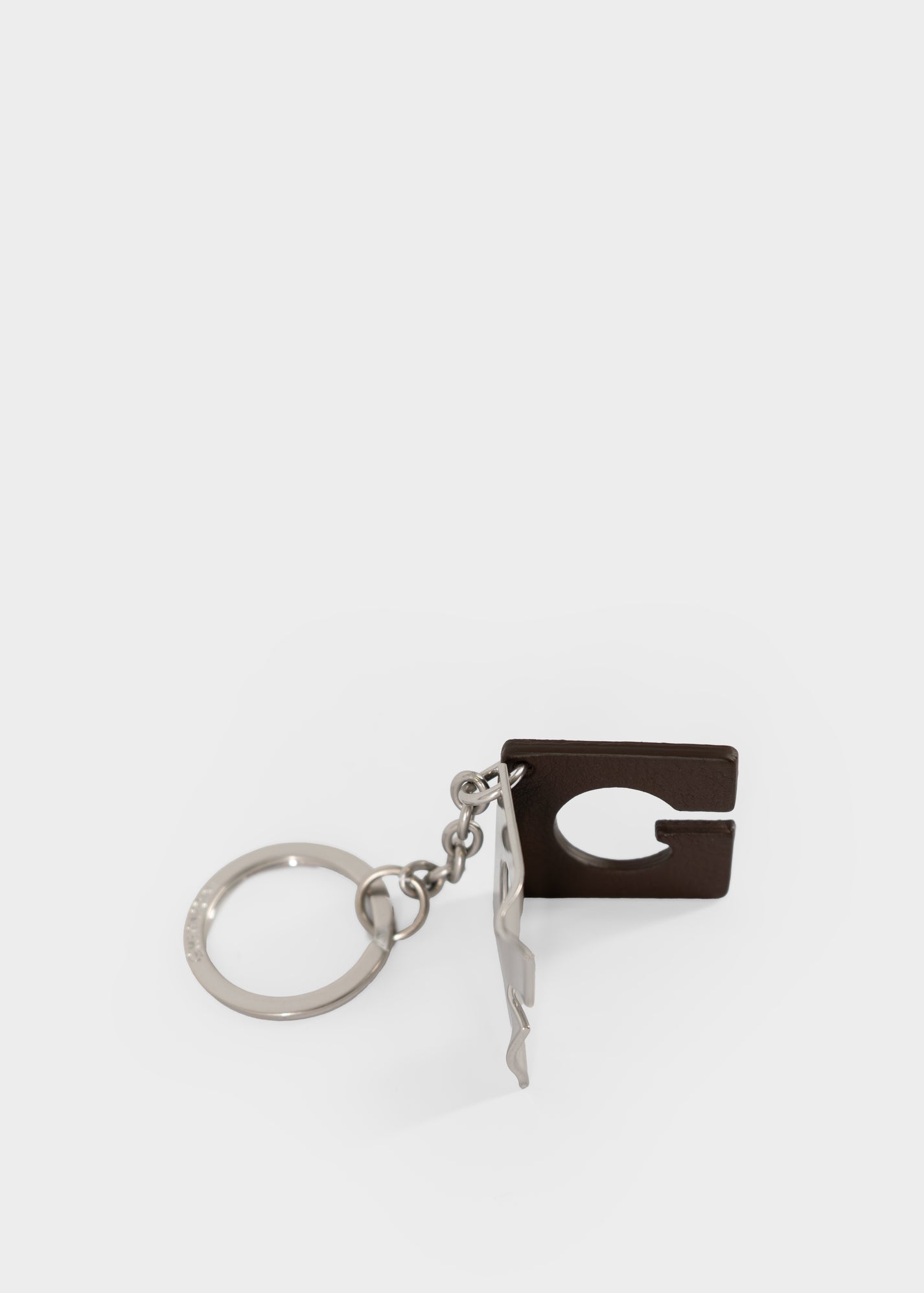 Portachiavi &#39;G&#39; in Dark Chocolate