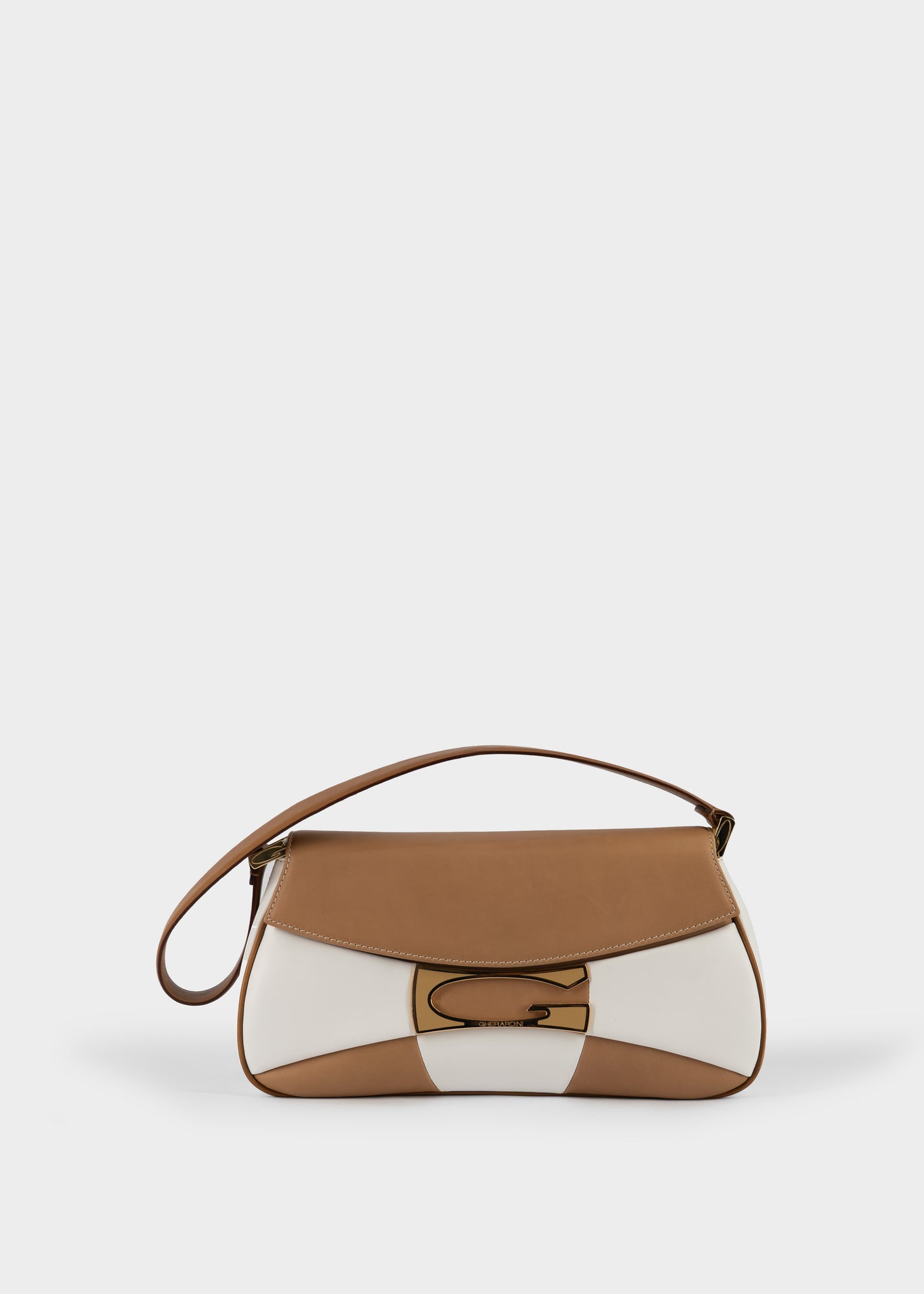 Vintage Borsa a Spalla in Tan