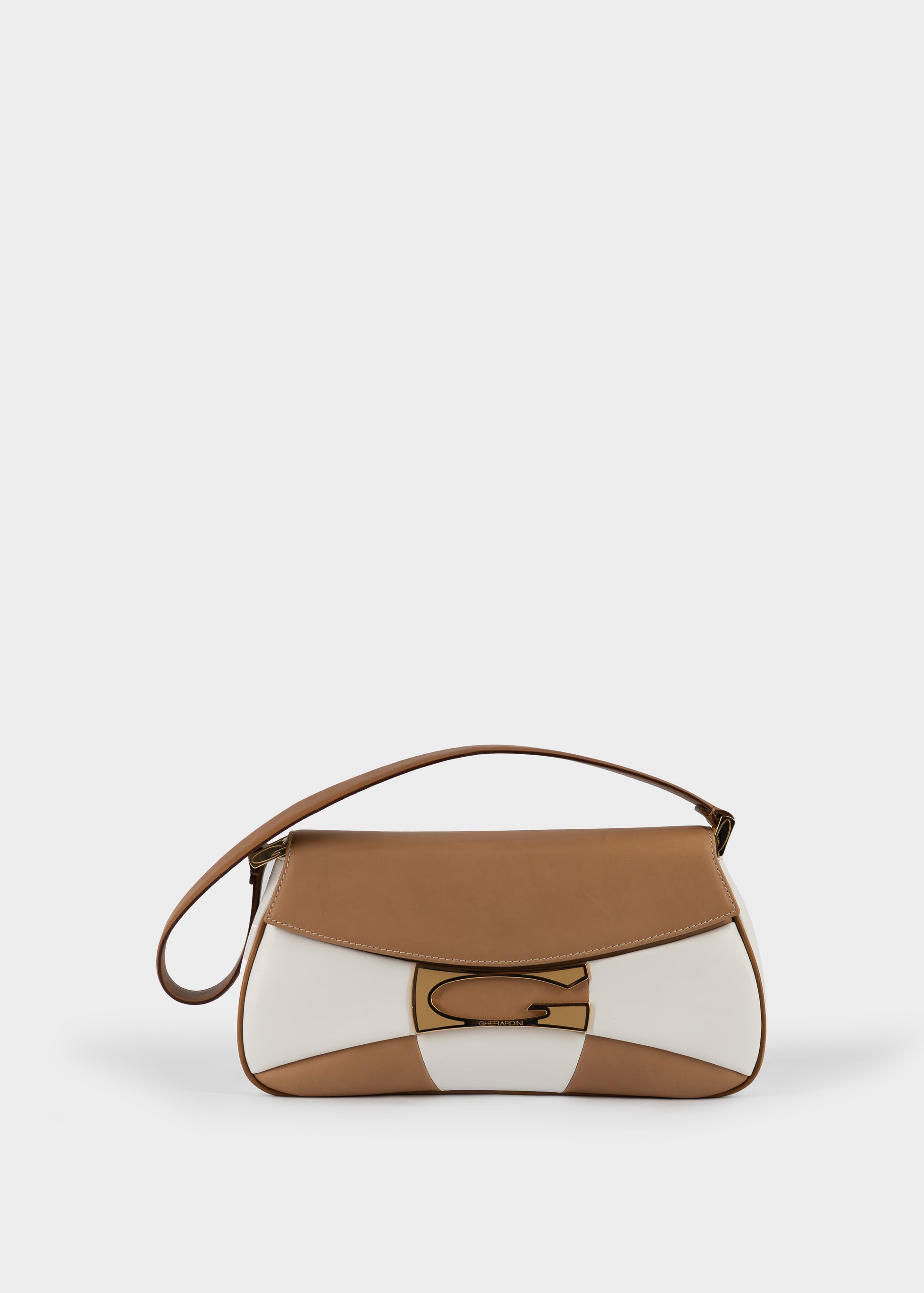 Vintage Borsa a Spalla in Tan
