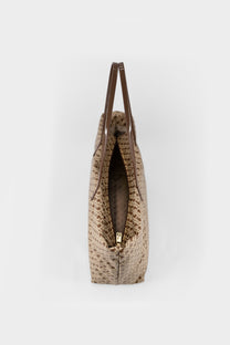 Cabas Grande in Tobacco Burro