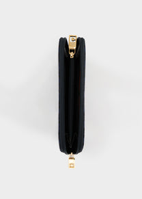 Ribbed-textured Wallet