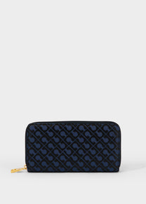 Ribbed-textured Wallet