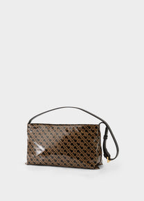 Underarm Shoulder Bag in Softy Glossy Toffee