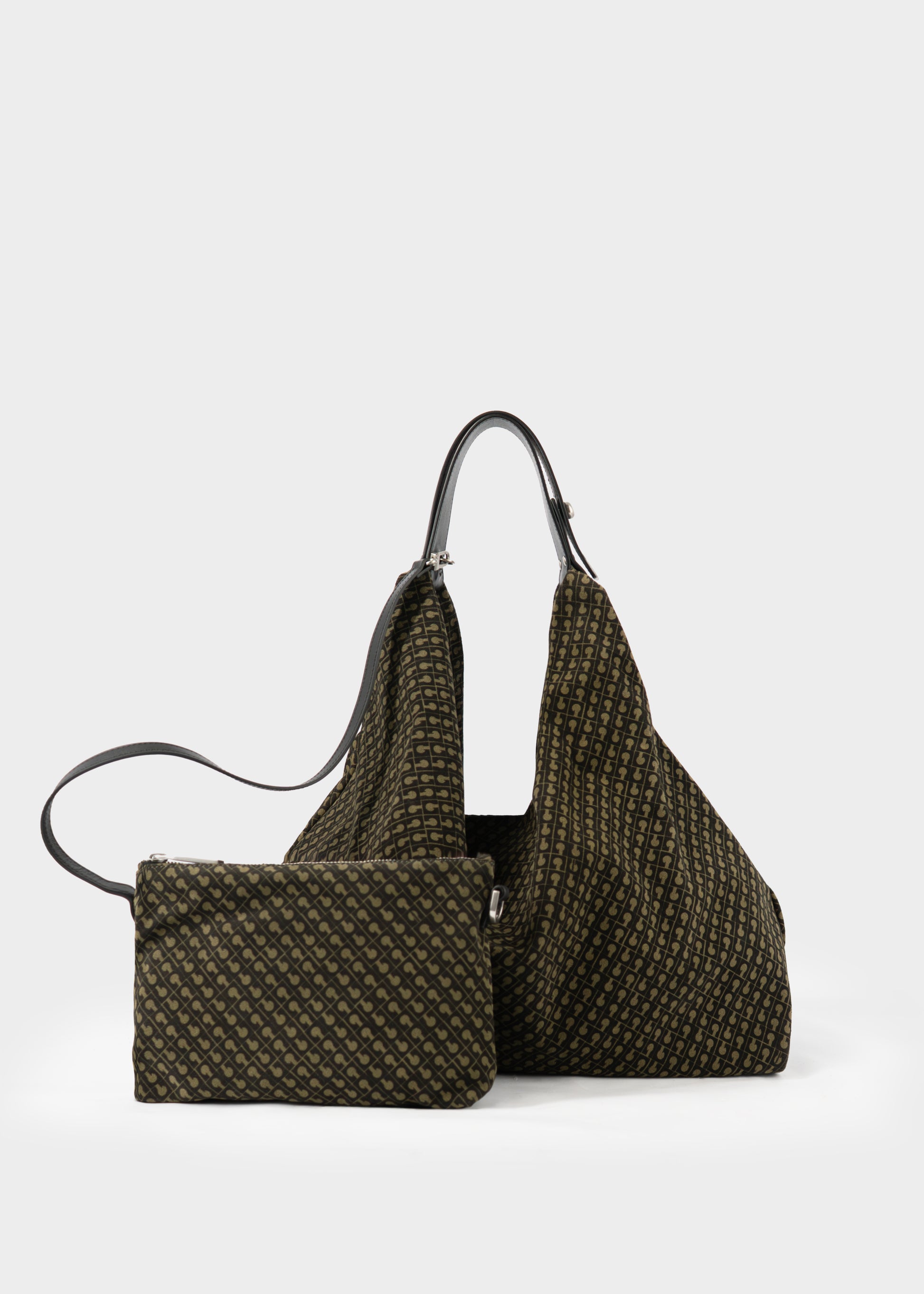 Amazzonia in Suede Monogrammata Green