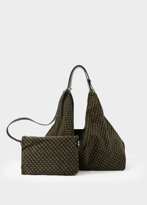 Amazzonia in Suede Monogrammata Green