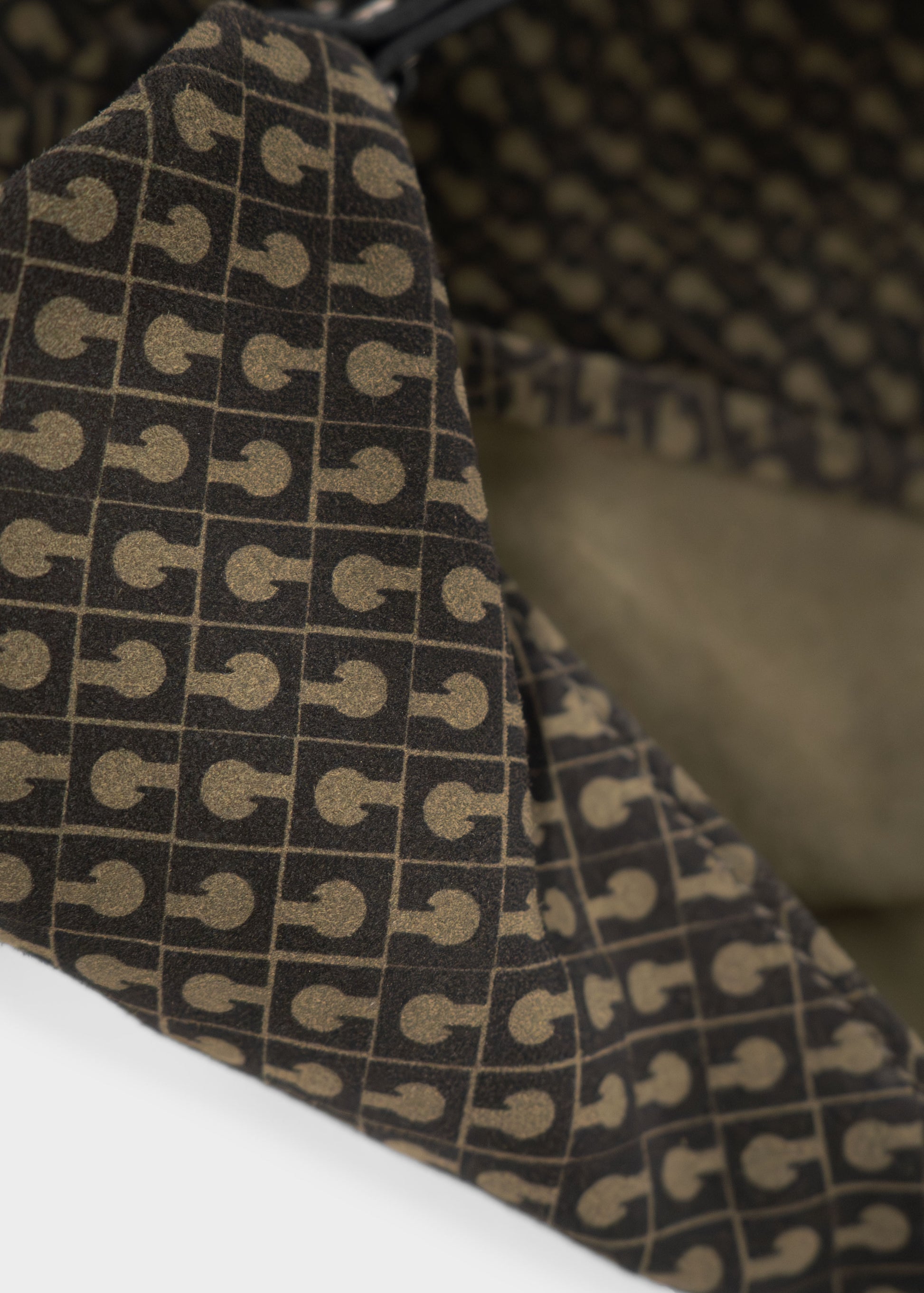 Amazzonia in Suede Monogrammata Green