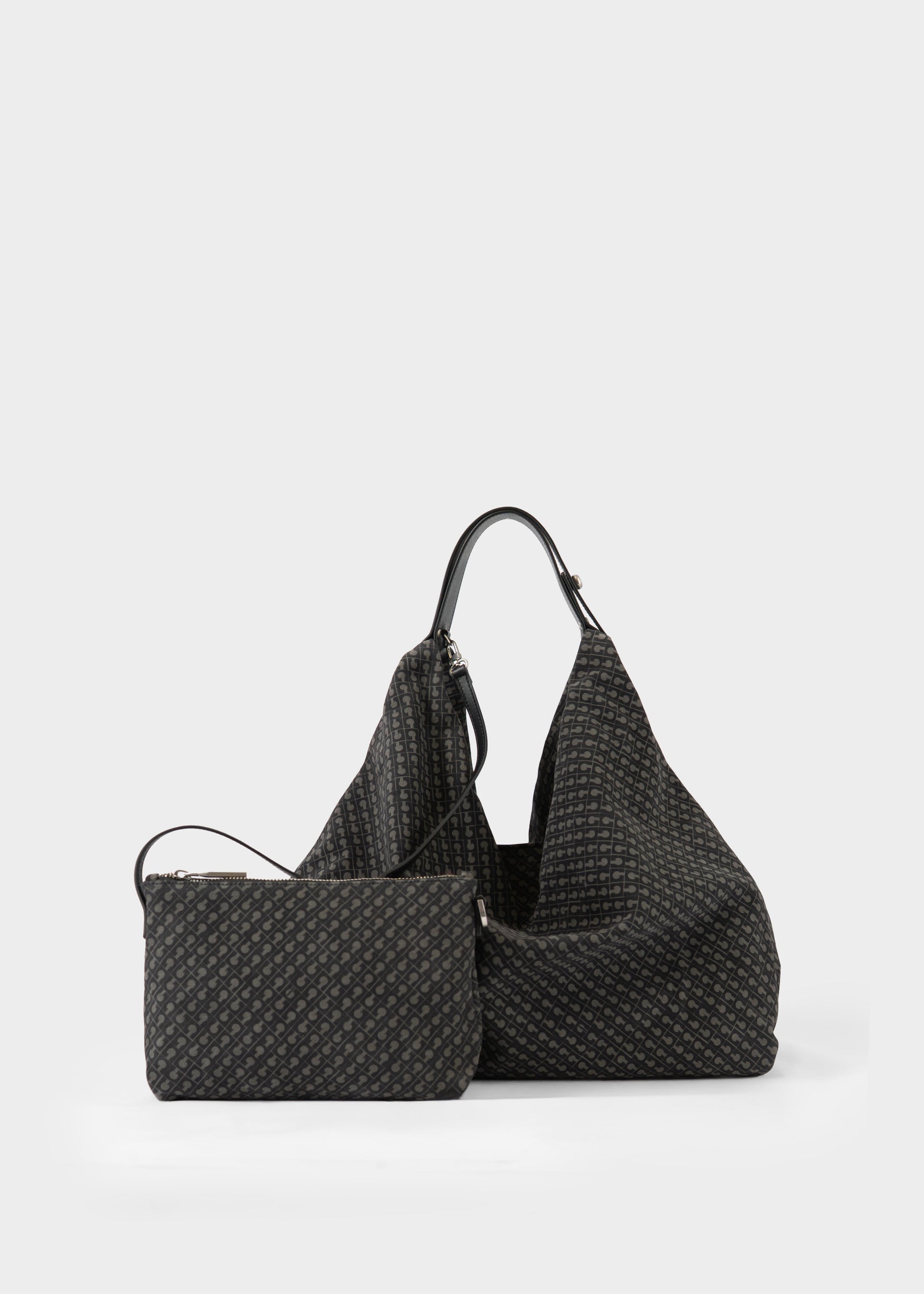 Amazzonia in Suede Monogrammata Grey