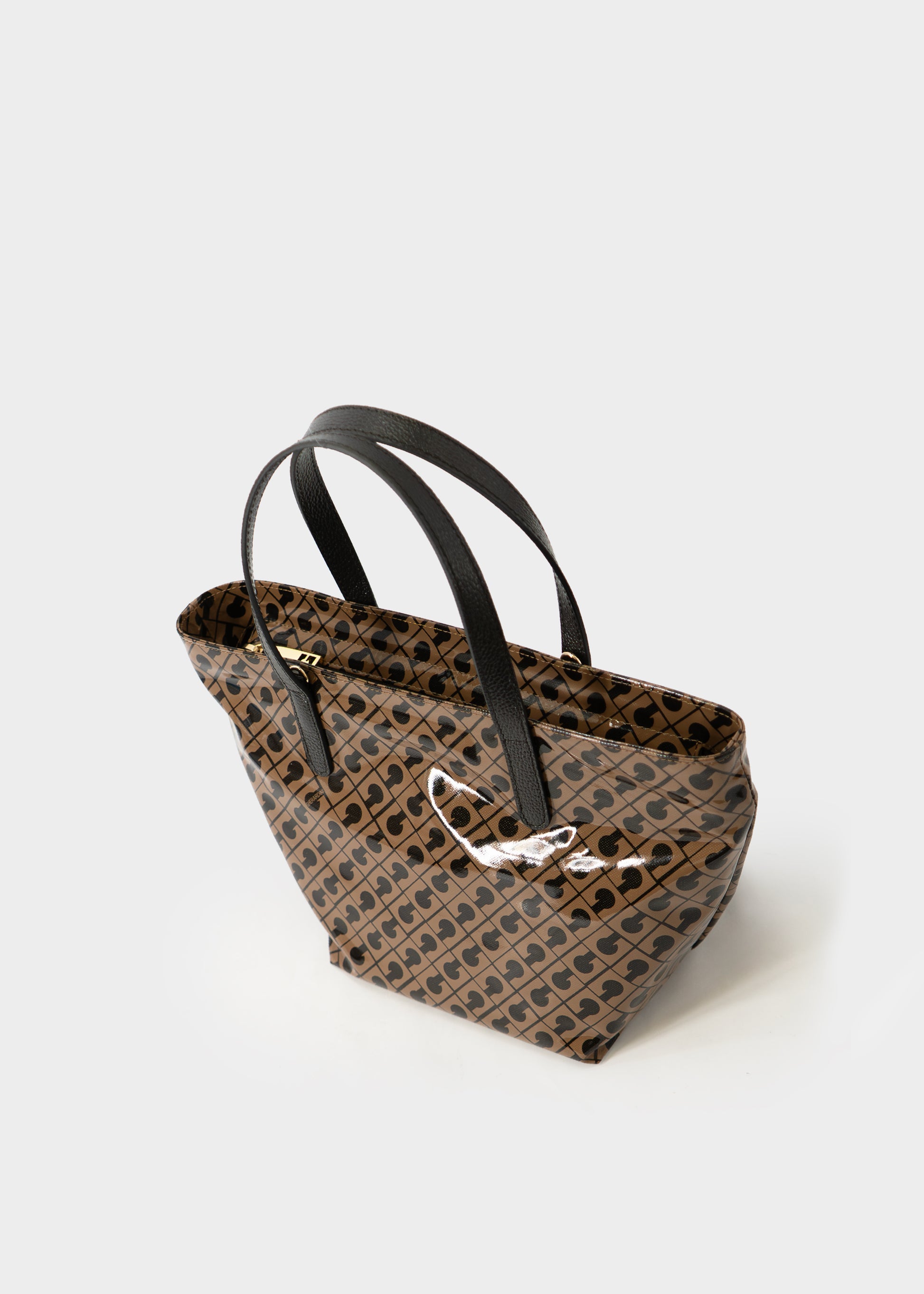 Shopper Piccolo in Softy Glossy Toffee