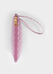 Medium Zipper Pouch in Glicine