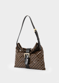 Borsa a Spalla in Softy Glossy Toffee