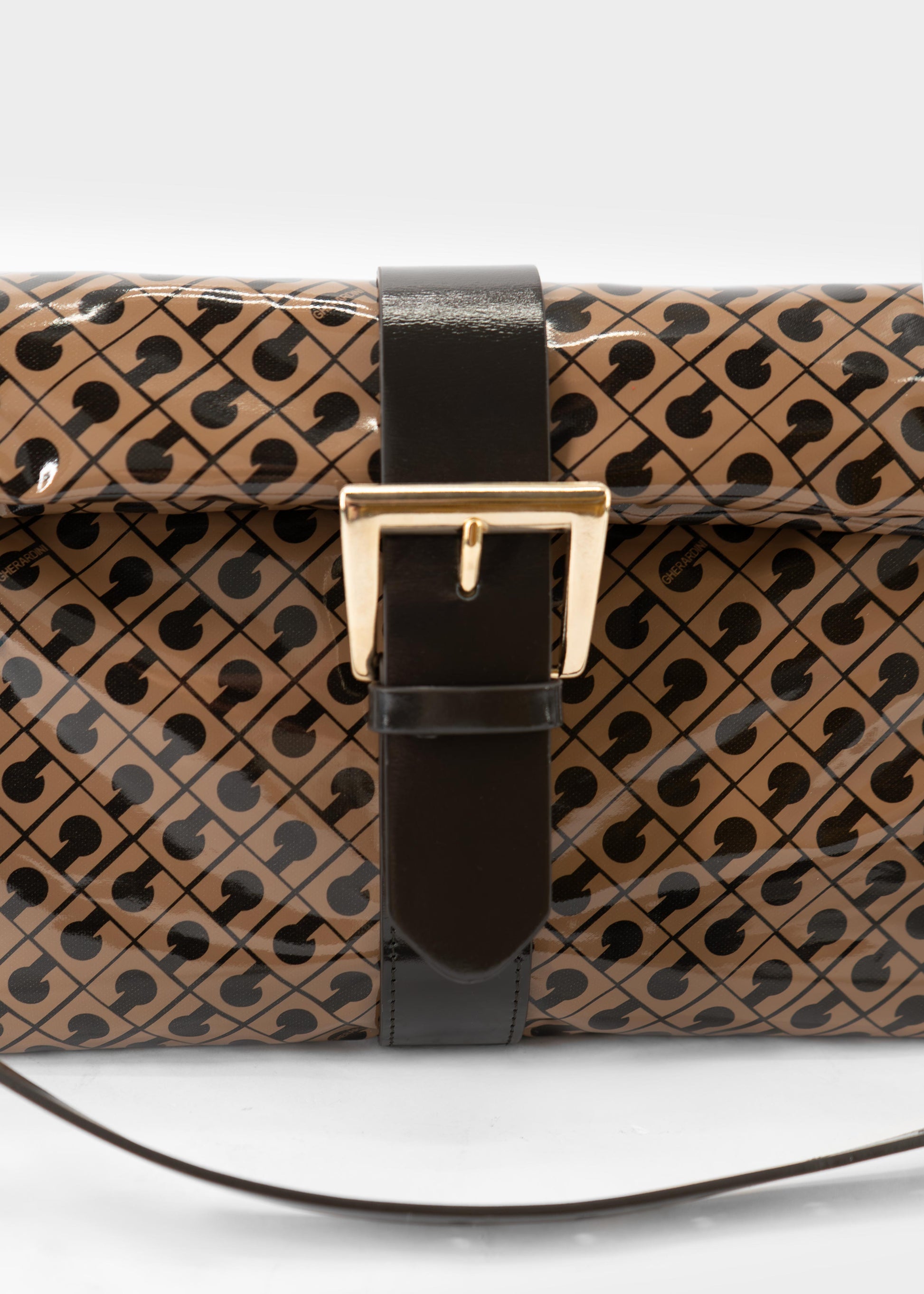 Borsa a Spalla in Softy Glossy Toffee