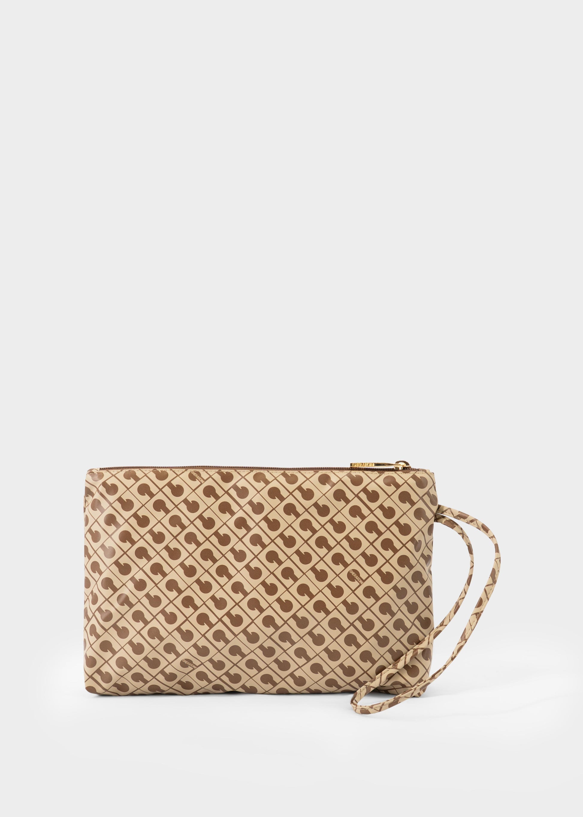 Large Zipper Pouch in Tabacco Burro