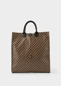 Shopper Grande Piegabile in Toffee