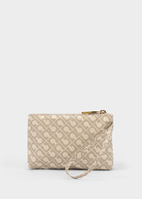 Small Zipper Pouch in Avorio