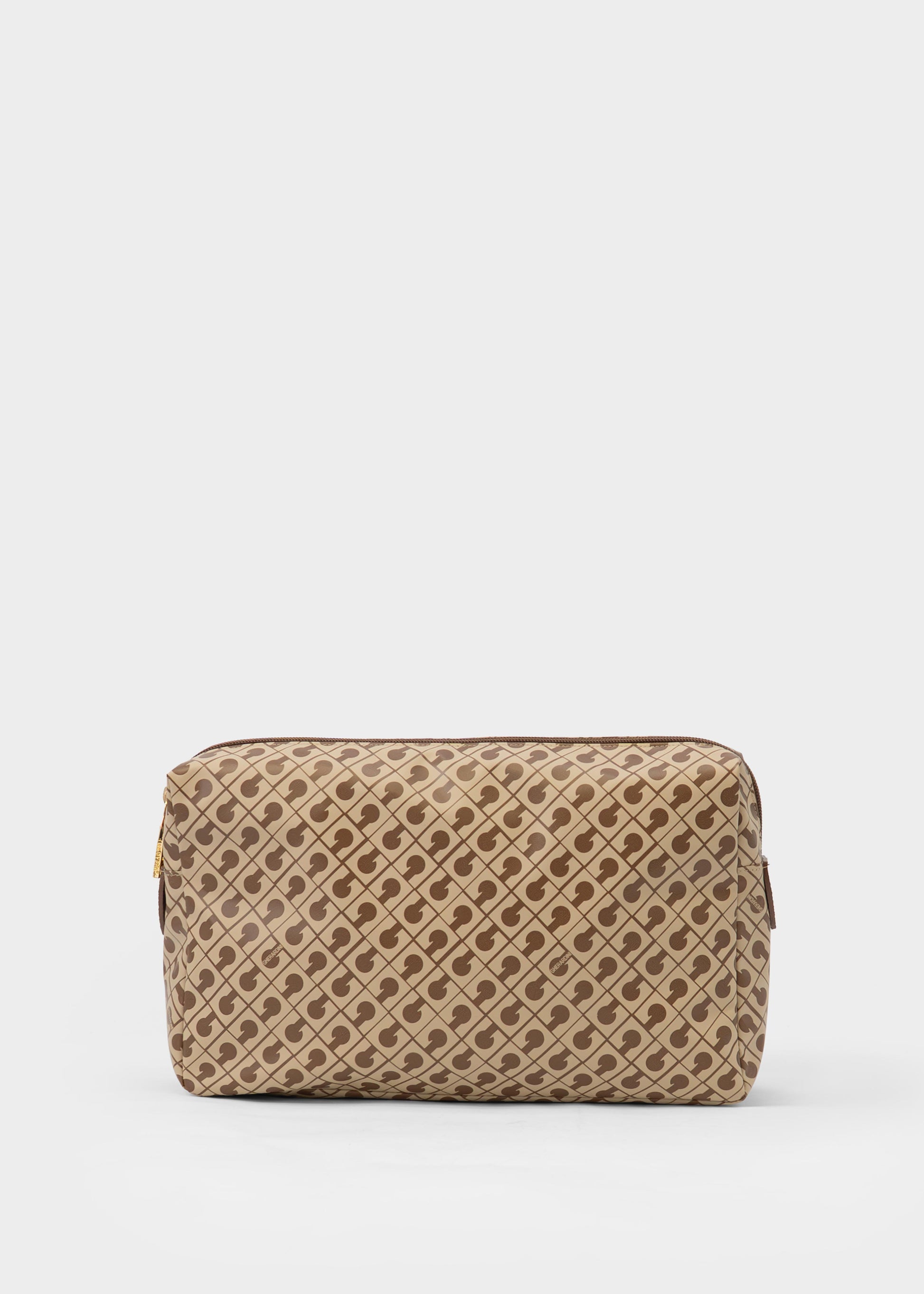 Beauty Pouch in Tabacco Burro