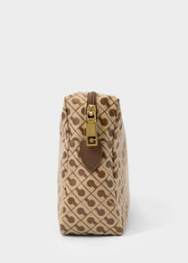 Beauty Pouch in Tabacco Burro
