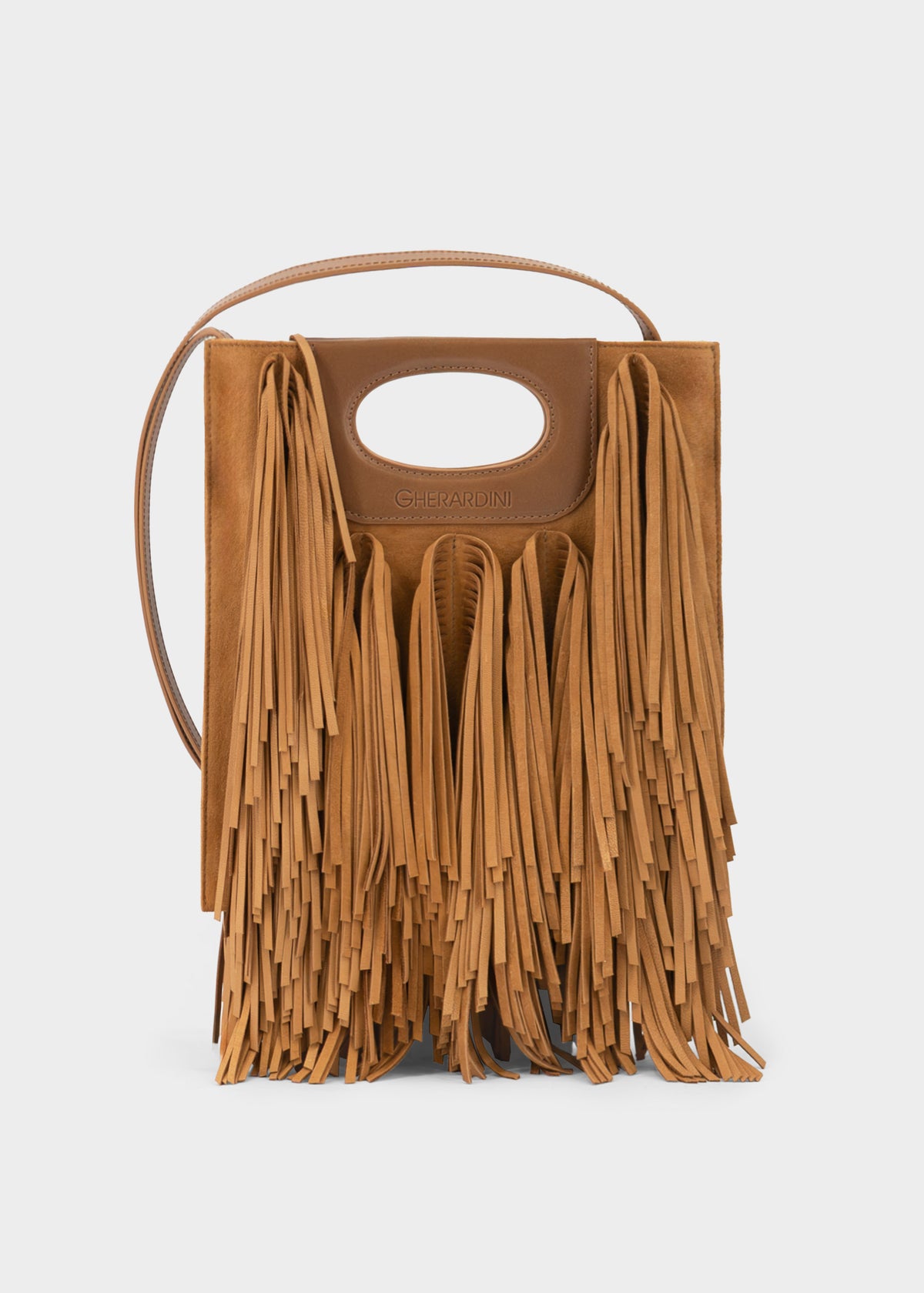 Piattina Mini Edizione Limitata in Suede con Frange