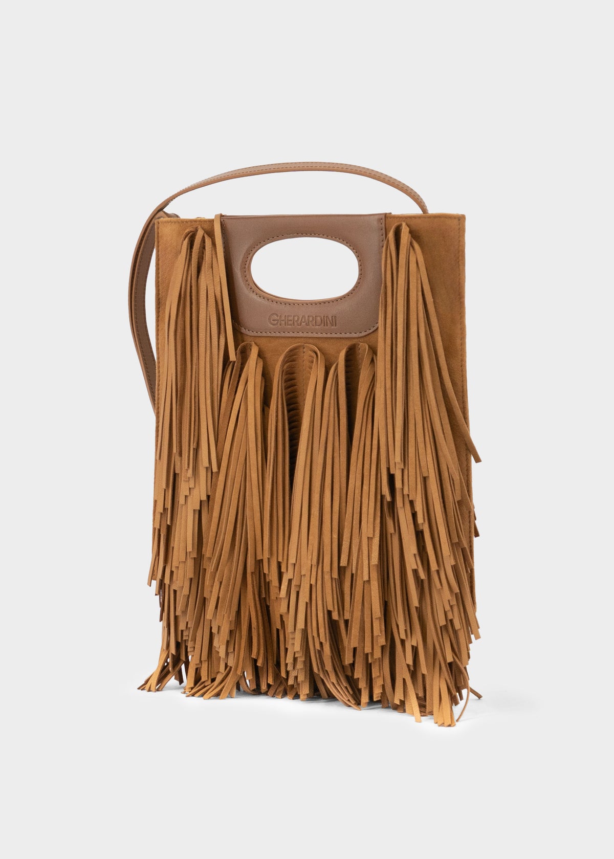 Piattina Mini Edizione Limitata in Suede con Frange