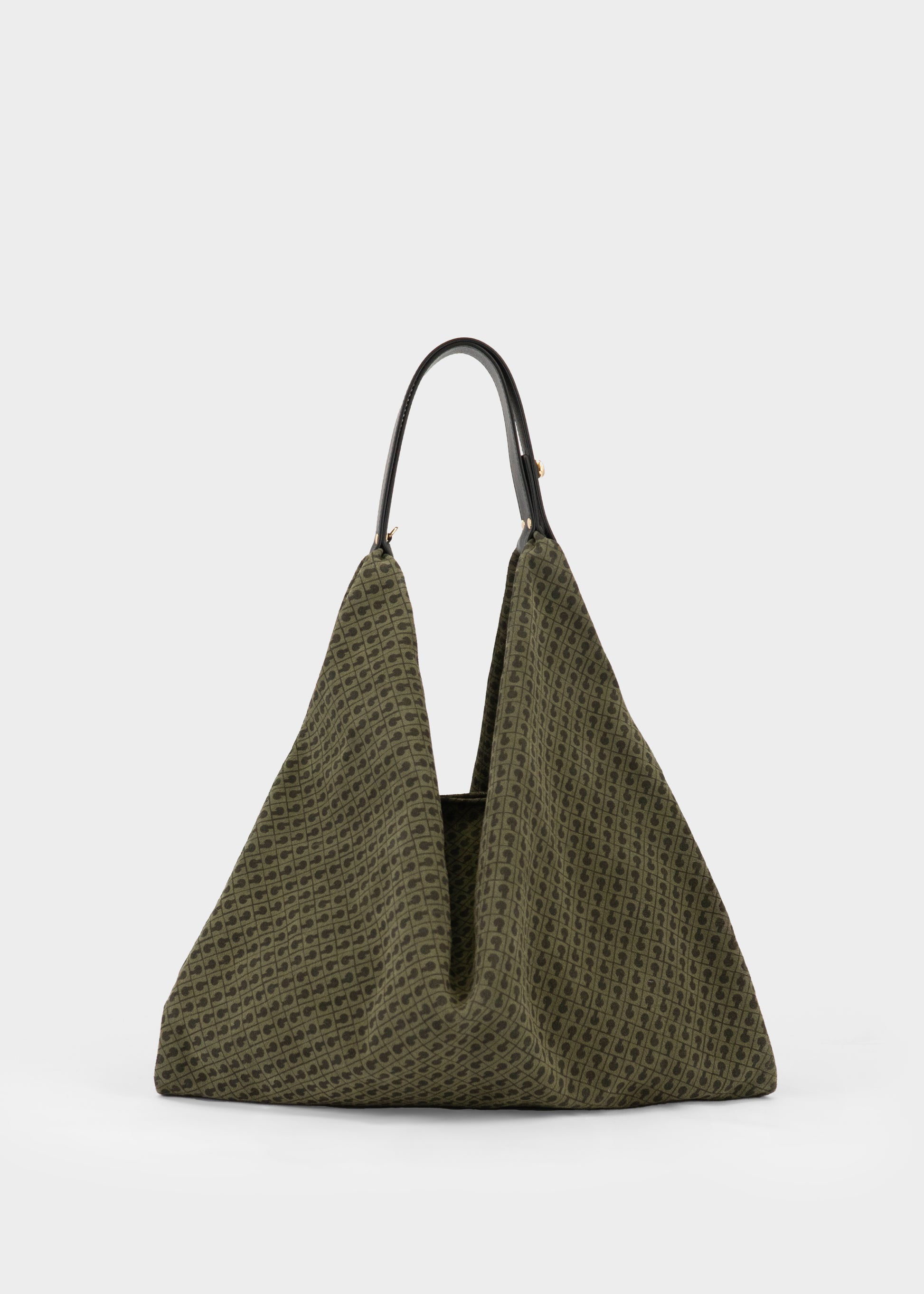 Amazzonia in Camoscio Monogram Green