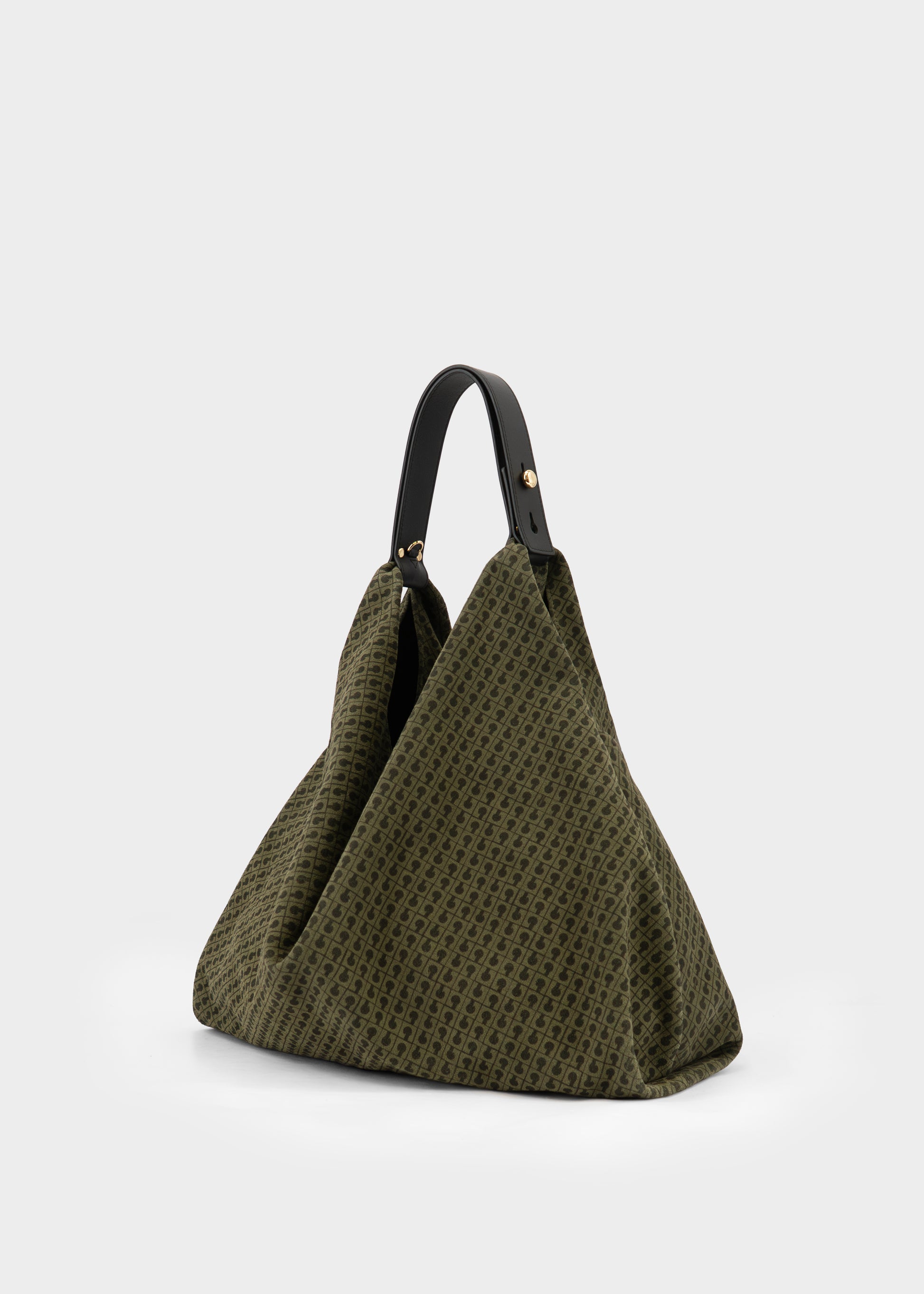 Amazzonia in Camoscio Monogram Green