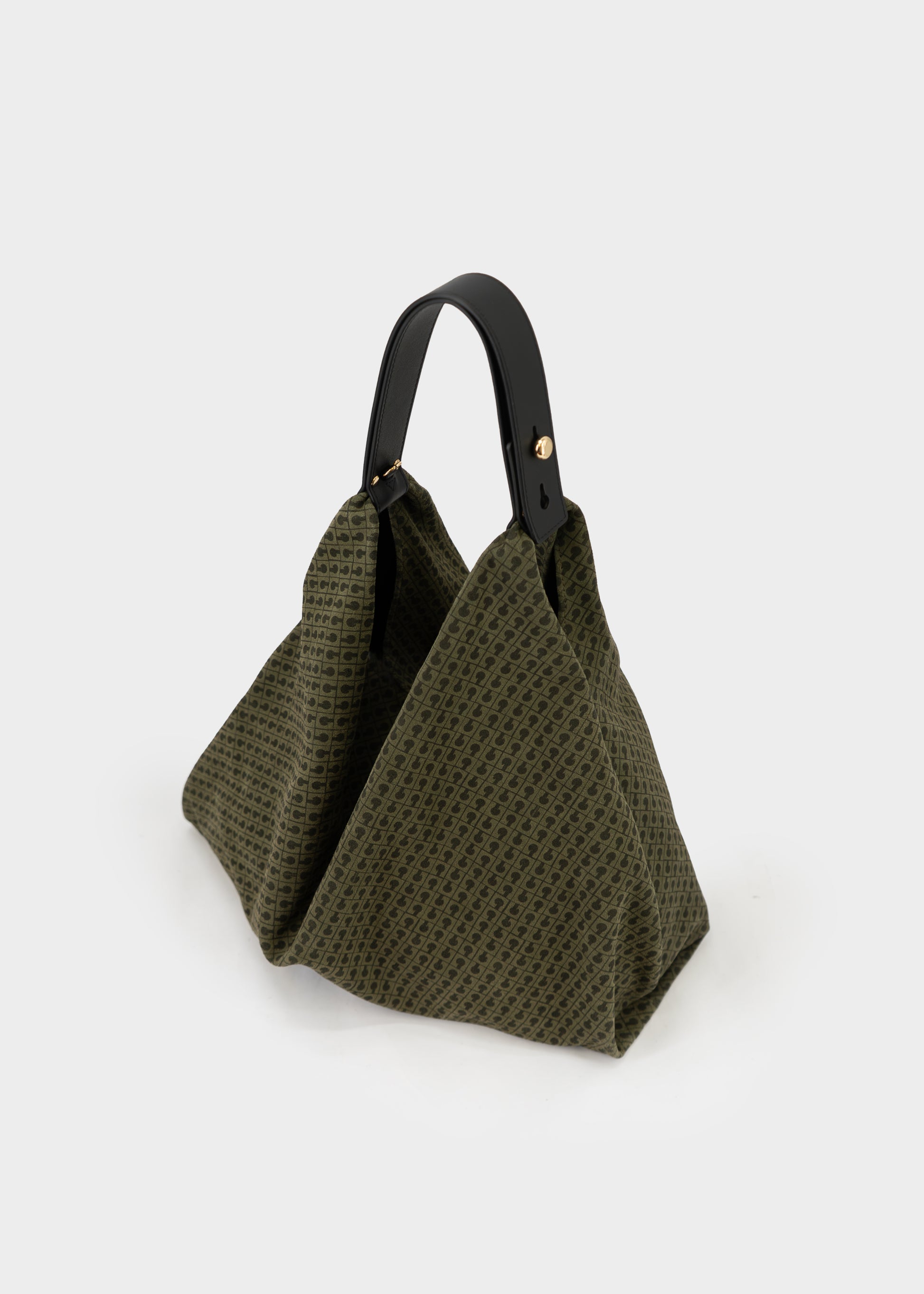 Amazzonia in Camoscio Monogram Green