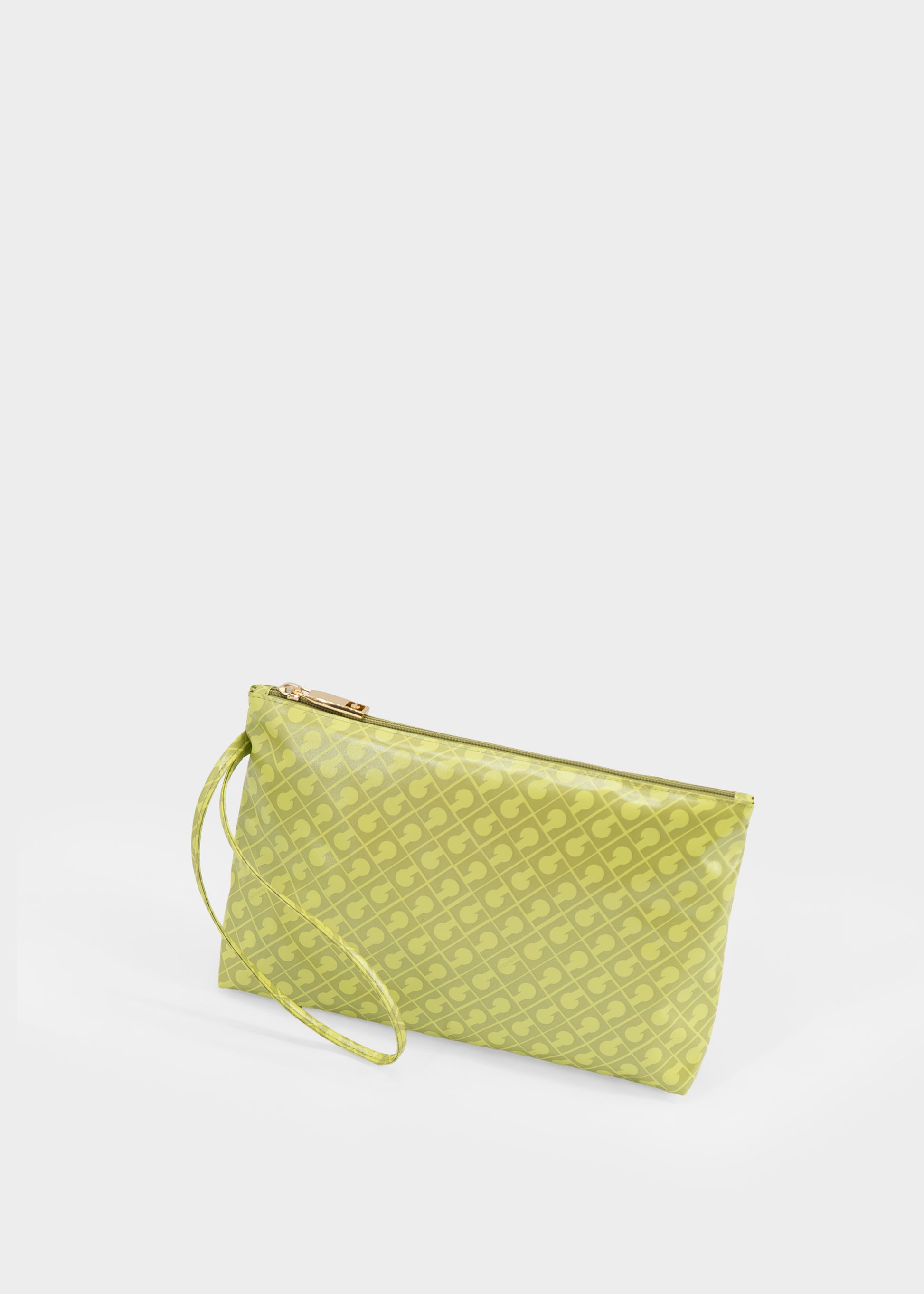 Zipper Pouch Grande in Lime