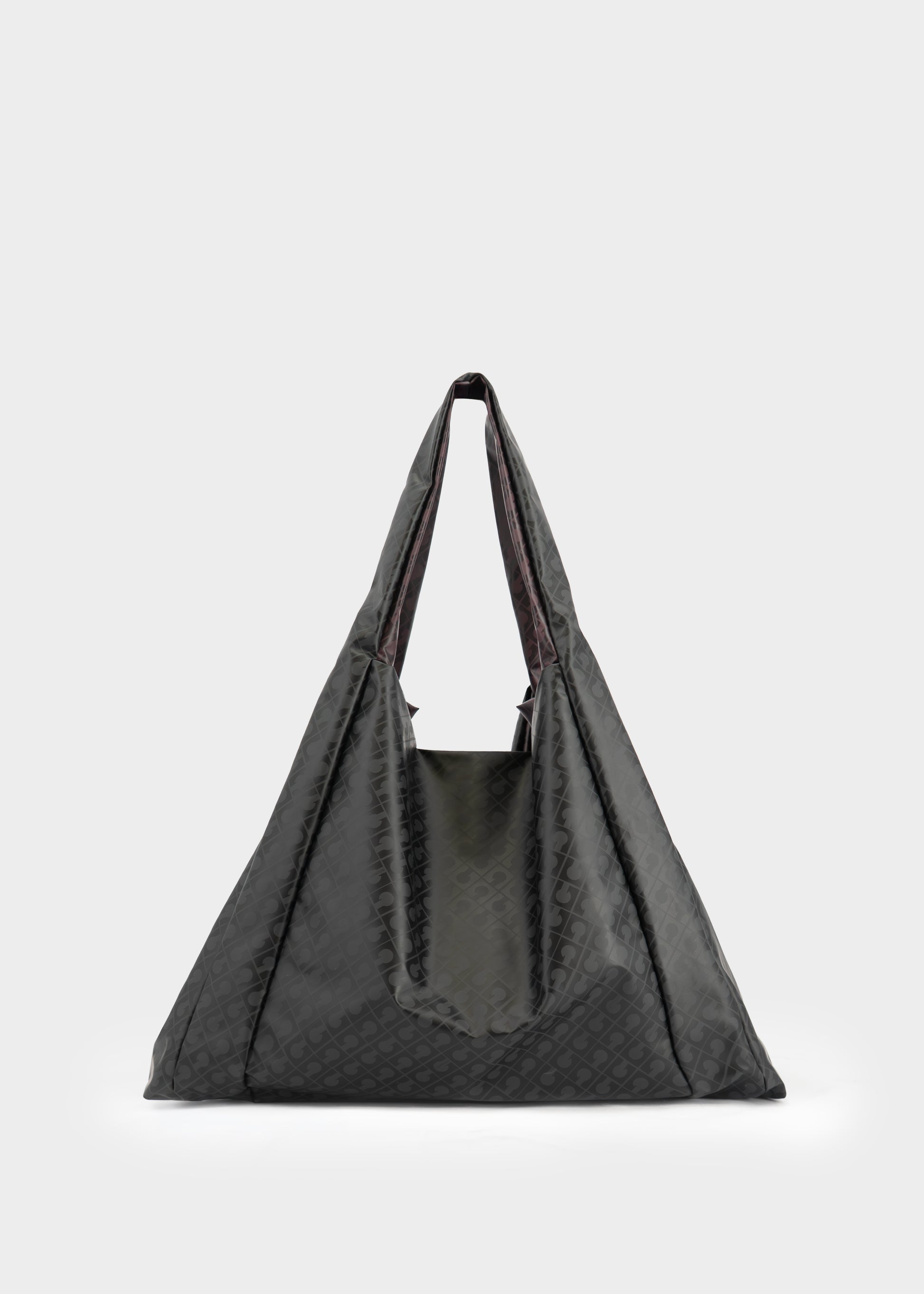 Borsa Reversibile Oversized in Bordeaux