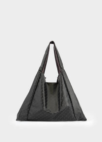 Borsa Reversibile Oversized in Bordeaux