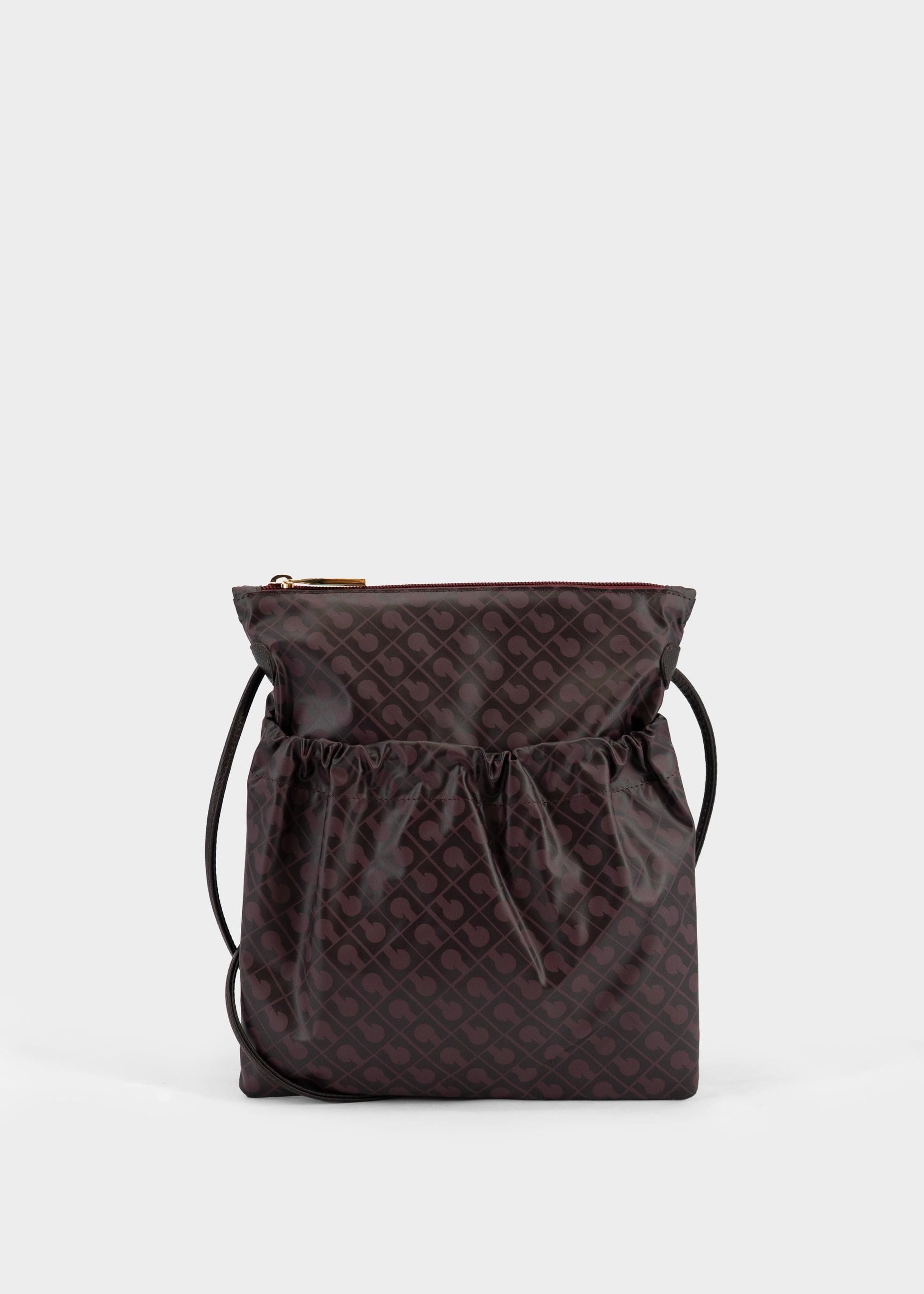 Borsa Piccola a Tracolla in Softy Bordeaux