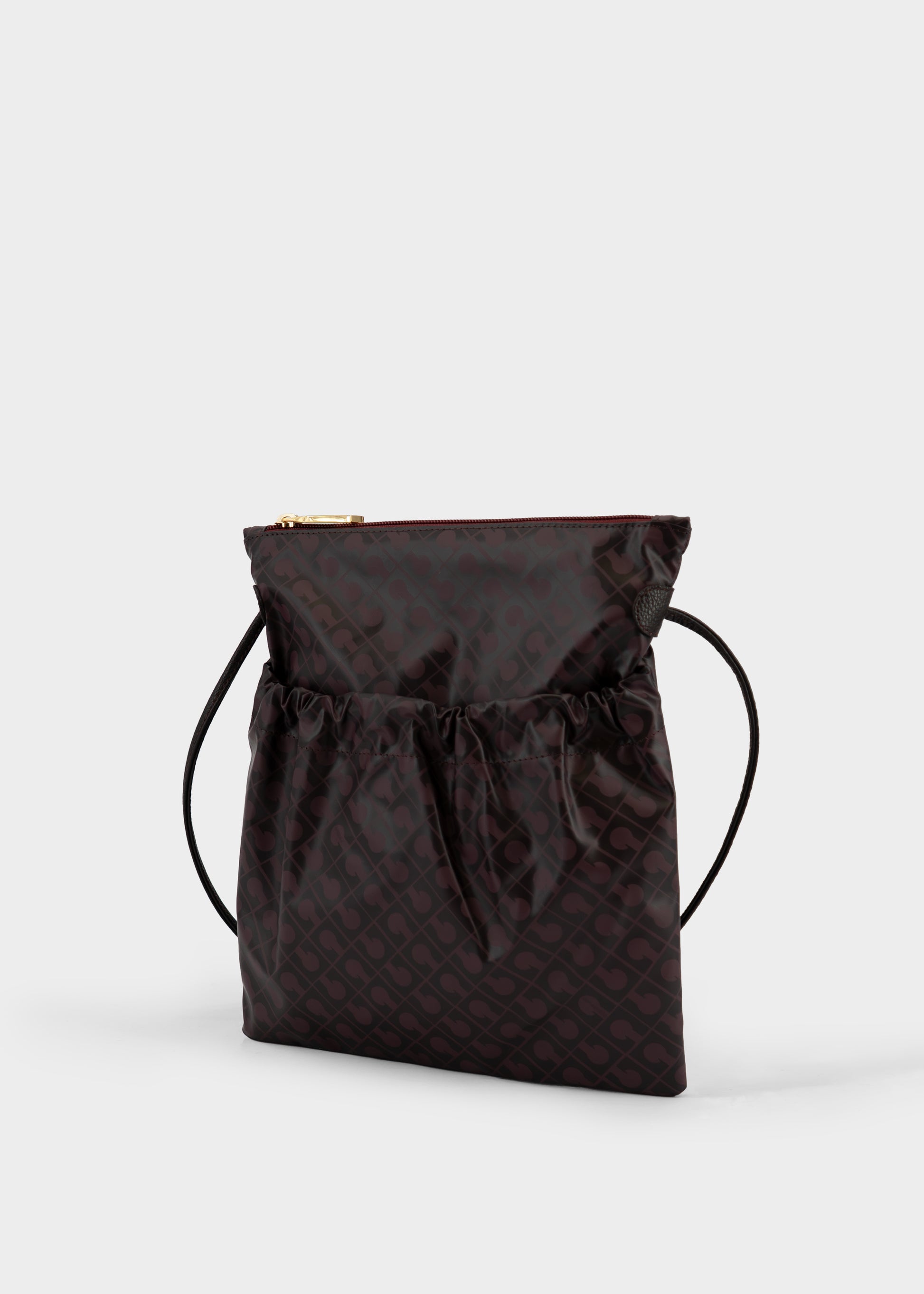 Borsa Piccola a Tracolla in Softy Bordeaux