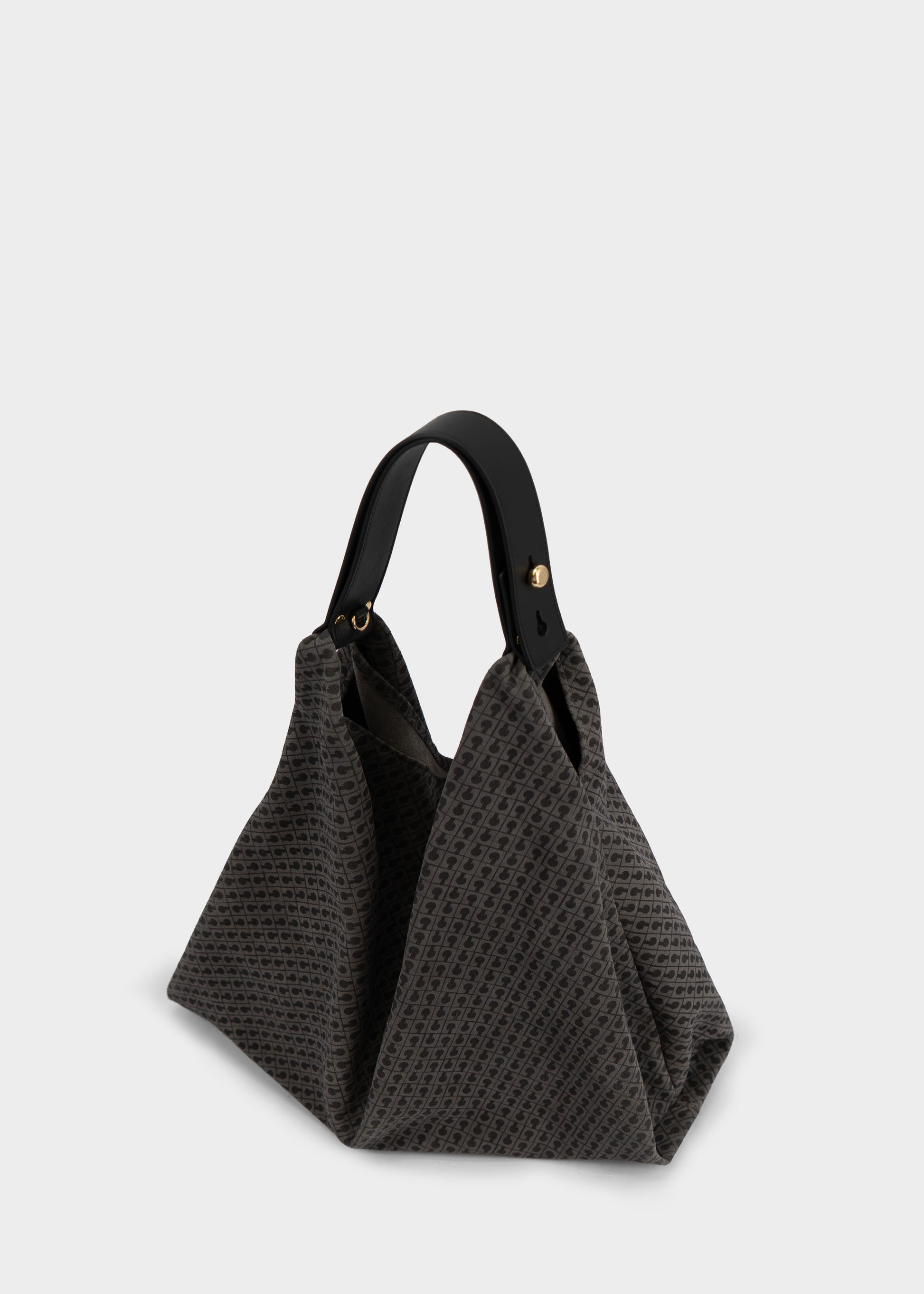 Amazzonia in Camoscio Monogram Grey