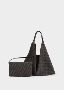 Amazzonia in Camoscio Monogram Grey