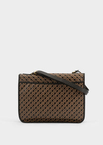Briefcase con Patta in Softy Toffee