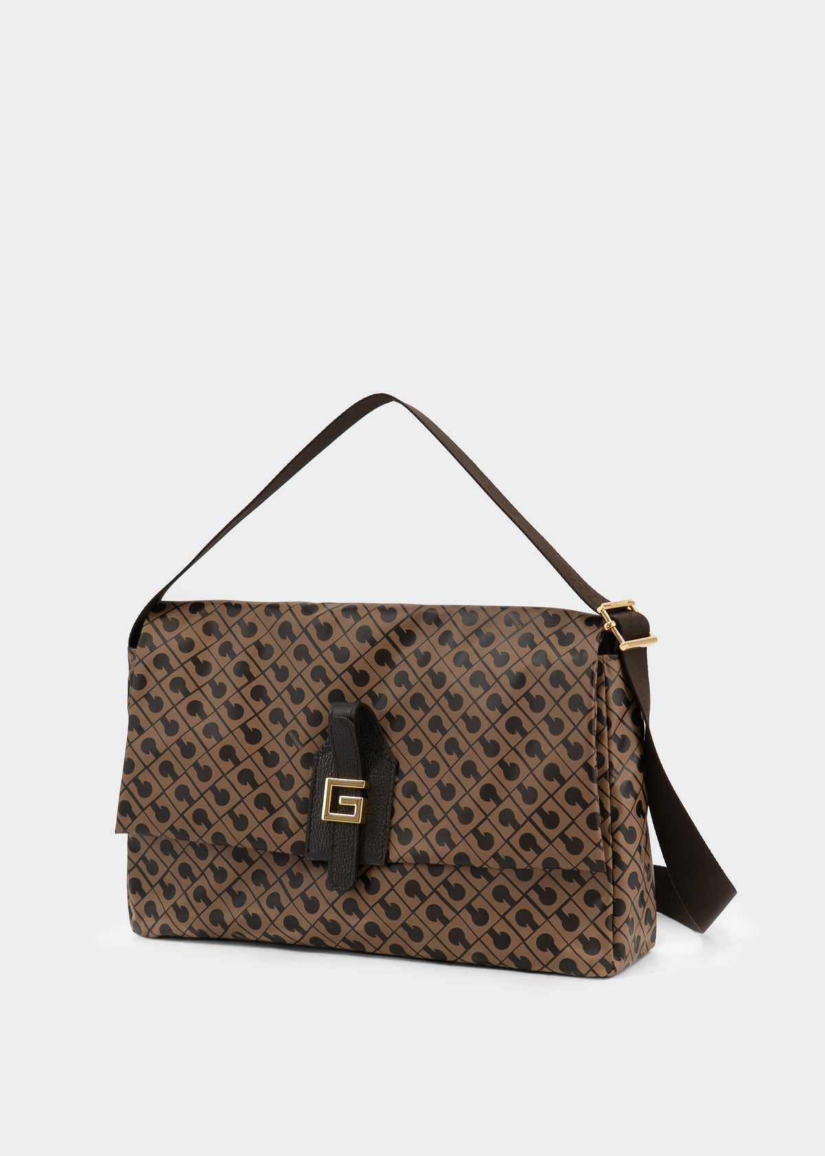 Borsa Media Flap G Archivio in Softy Toffee