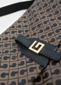 Borsa Media Flap G Archivio in Softy Toffee